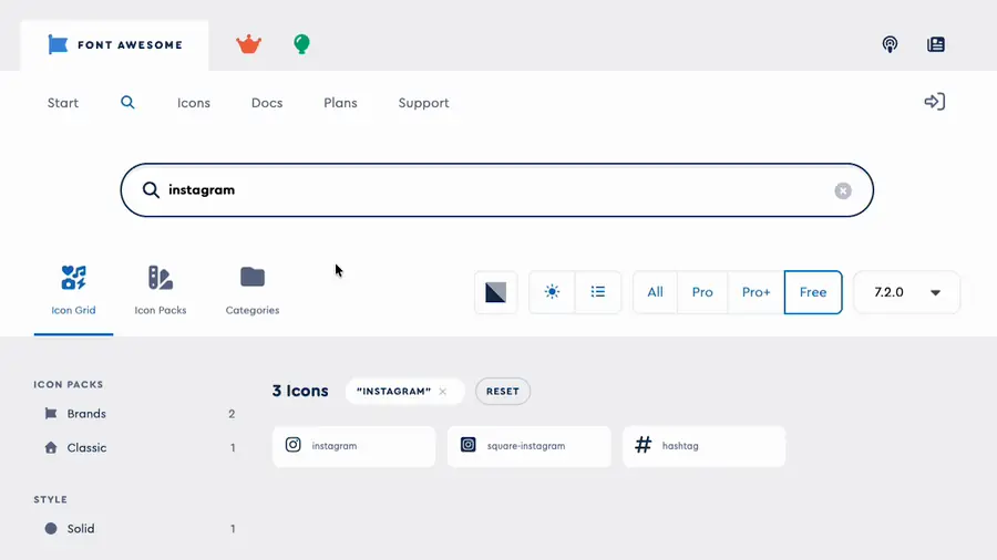 Copying a glyph from fontawesome.com