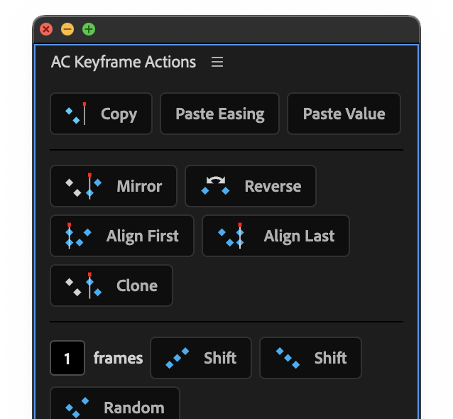 Keyframe Actions
